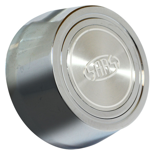 SAAS Horn Button Chrome Billet Tall Suit Deep Dish