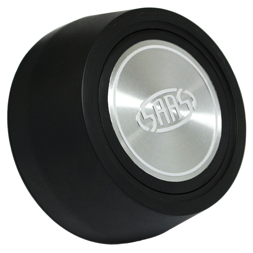 SAAS Horn Button Black Billet Tall Suit Deep Dish