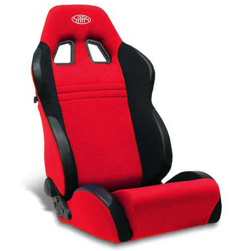 SAAS Saas Vortek Seat - Dual Recline Black/Red