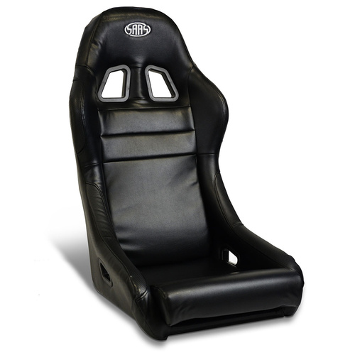 SAAS Seat Fixed Back Mach Ii Blk Pu Leather Adr