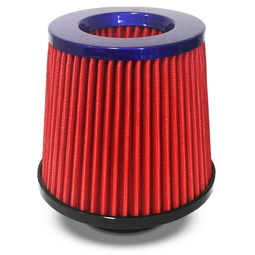 SAAS Pod Filter Red Urethane Blue Top 76mm, Each