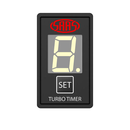 SAAS Turbo Timer Digital Switch Gauge Auto For Toyota 40 x 20, Each