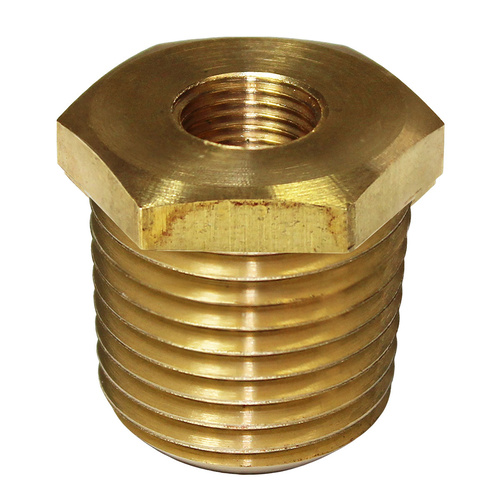 SAAS Gauge Bush Adaptor 3/8 in. Npt To 1/8 in. Npt