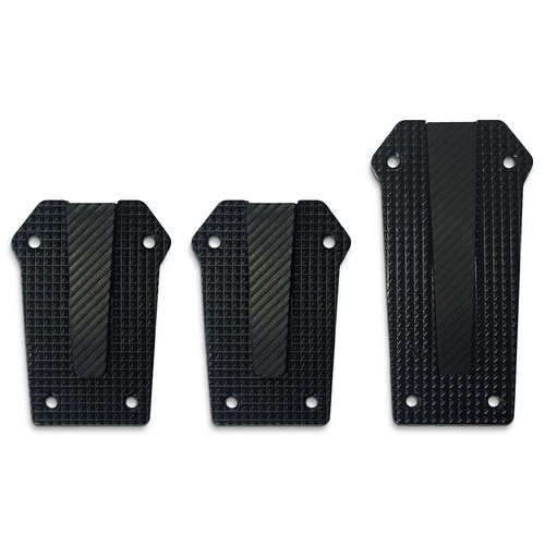 SAAS Pedal Pad Kit – Aluminium Solid Black Manual