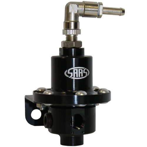 SAAS Fuel Pressure Regulator Adjustable Efi -Black