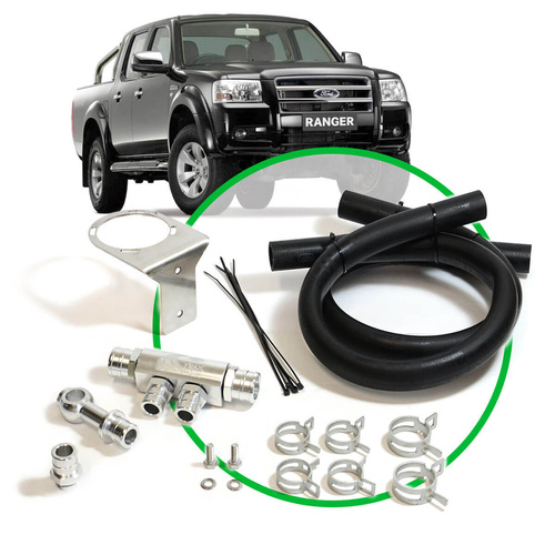 SAAS Oil Catch Tank Install Kit Ranger Pj/Pk 3.0L 2006 - 2011