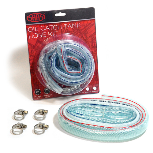 SAAS Oil Catch Tank Hose Kit 12 mm I.D (2 Meters)