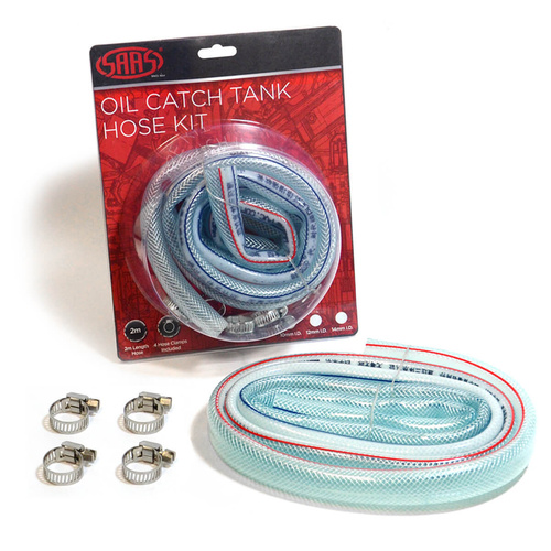 SAAS Oil Catch Tank Hose Kit 14 mm I.D (2 Meters)