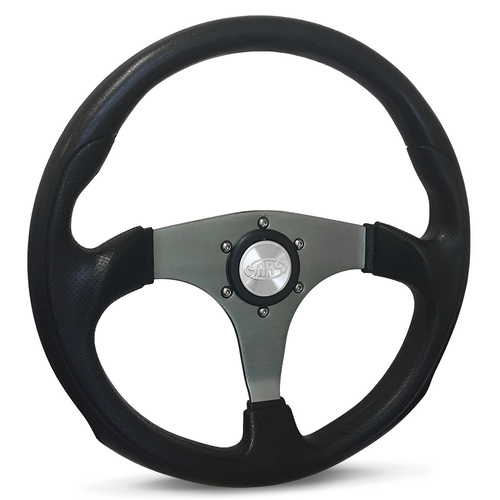 SAAS Steering Wheel Poly 14 in. Octane Titanium Spoke, Each