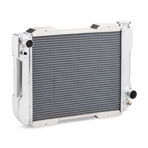 Proform , Radiator System, 1-2-3, Inlet on Driver Side, Outlet on Passenger Side, 19" Core; Single Pass; Manual Transmission