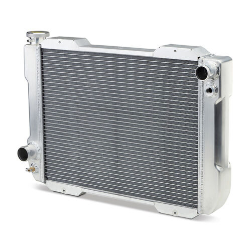 Proform , Radiator System, 1-2-3, Inlet on Passenger Side, Outlet on Driver Side, 21" Core; Single Pass; Manual Transmission