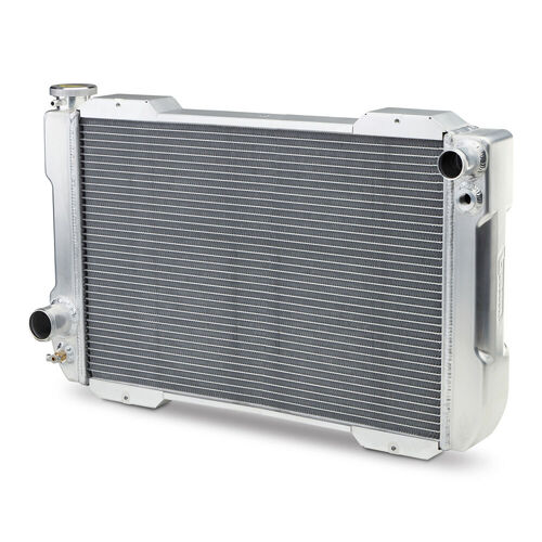 Proform , Radiator System, 1-2-3, Inlet on Passenger Side, Outlet on Driver Side, 23" Core; Single Pass; Manual Transmission