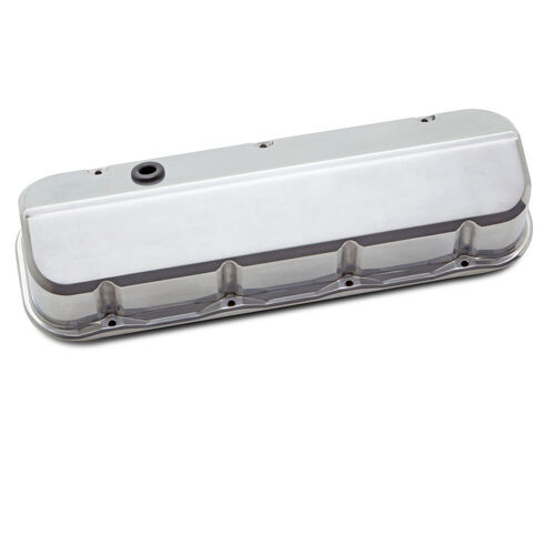 Proform , Chevrolet Big-Block Slant-Edge Valve Covers, Polished; Tall; No Emblems