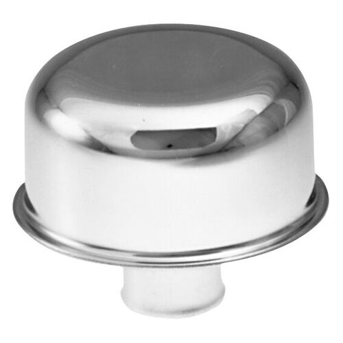 Proform , Push-In Style Breather Cap, Chrome; 3" diameter