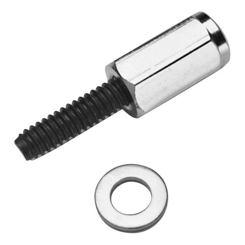 Proform , Chrome Mini Nuts w/ Stainless Steel Washers, Chrome Finish; High-Quality Aluminum