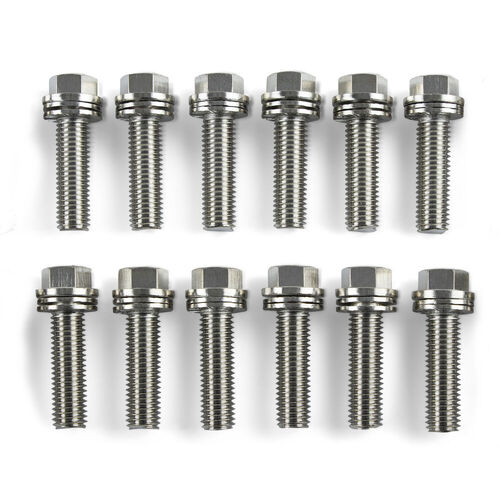 Proform , Wedge-Locking Header Bolts, Nickle Finish; M8 Diameter, 0.984" Long