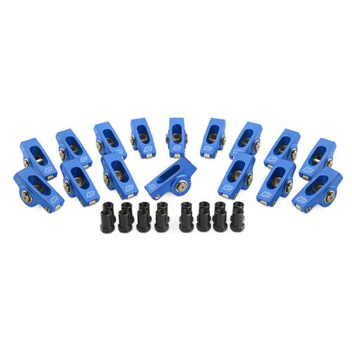 Proform , Super-Street Chevy Aluminum Roller Rockers, 1.5 Ratio; 3/8" Stud