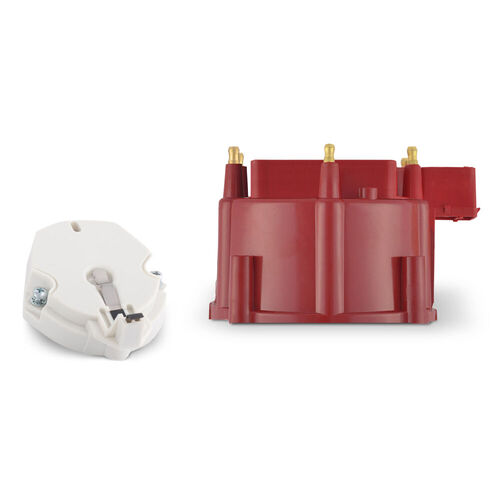 Proform , V6 HEI Distributor Cap, and Rotor Kit; Red Cap, Fits GM HEI V6 Distributors 1988 to 1995 w/ Internal Coil