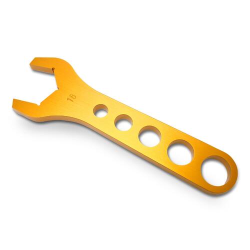Proform , Aluminum AN Hex Wrench for -16AN , Orange Anodized Aluminum