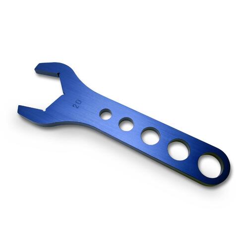 Proform , Aluminum AN Hex Wrench for -20AN , Dark Blue Anodized Aluminum