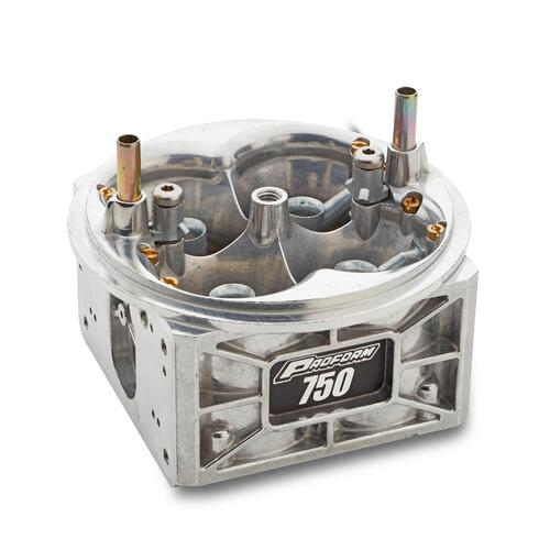 Proform , Carburetor Main Body 750 CFM; Gas, Features Hi-Performance, Down-Leg Boosters; Natural Finish