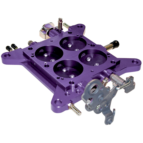 Proform , Carburetor Base Plate 750 CFM; Vacuum Secondary, Vacuum Secondary; Made from Annodized Billet Aluminum