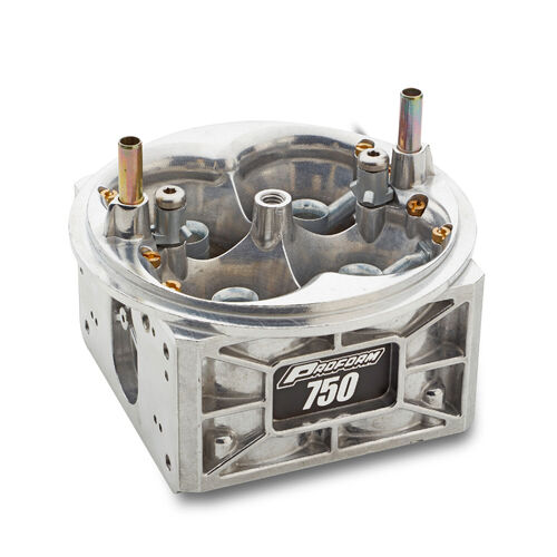 Proform , Carburetor Main Body E85 / Alcohol 750 CFM, Adjust. Air Bleeds & Down-Leg Boosters; Natural Finish