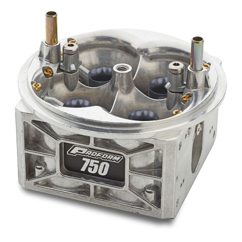 Proform , Carburetor Main Body 750 CFM; Annular Boosters, Features Hi-Performance Boosters; Natural Finish