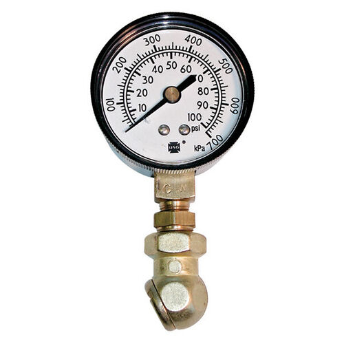 Proform Tire Pressure Gauge, Air Pressure, Analog, 2.50 in. Diameter Gauge, 0-100 PSI, Kit