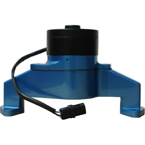 Proform , Electric Water Pump Big Block Chevy; Blue, Blue Finish, Black Motor Cap; Die-Cast Aluminum