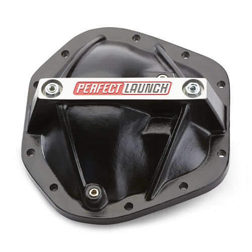 Proform , PERFECT LAUNCH Dana 60 Differential Cover, Dana 60 Rear End; Black Finish, Reinforced aluminum