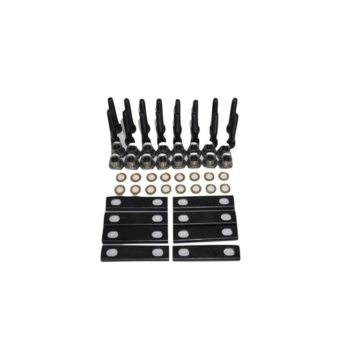 SCORPION RACING PRODUCTS Hardware Kit for LS RockerArms-16 Pedestals, 8 U-Channels, 16 Washers & 16 8mm Bolts