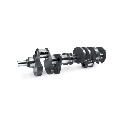 SCAT Crankshaft, External Balanced, 2-Piece, Forged 4340 Steel, Standard Weight, 3.400 in. Stroke, Buick Small Block, Each