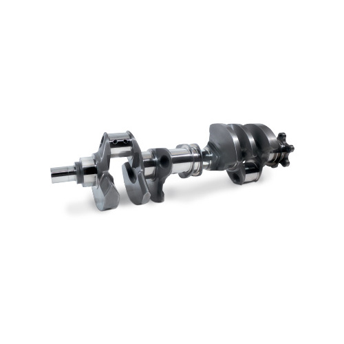 SCAT Crankshaft, Internal Balanced, 2-Piece, Forged 4340 Steel, Superlight, 3.480 in. Stroke, Holden Small Block, Each