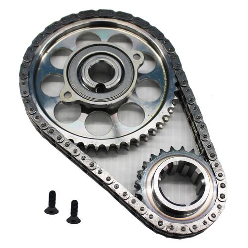 SCAT Timing Chain Sets, With Torrington Bearing & Nitrided Sprocket, For Ford Small Block, Each