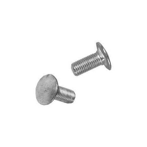 Scott Drake Classic Shock Tower Bolts, Carriage Head, Steel, Zinc Plated, For Ford, Set of 6