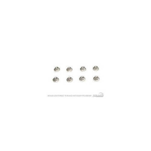 Scott Drake Classic Taillight Nuts, Replacement, Concours Correct, For Ford, Set of 8