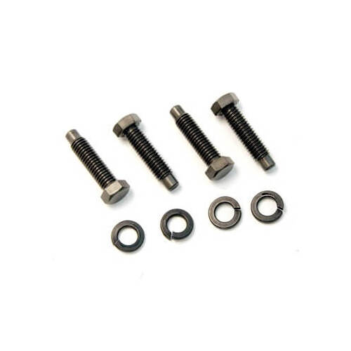 Scott Drake Classic Bumper Brace Bolts, Front, Steel, Natural, For Ford, Set of 4