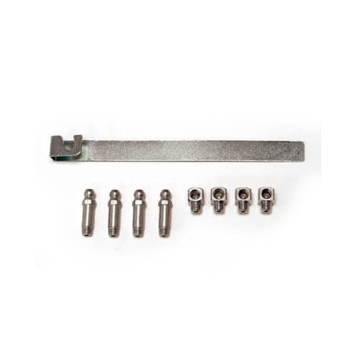 Scott Drake Classic Control Arm Grease Fittings, Upper, Thread-in, Steel, Cadmium Plated, Installation Tool, For Ford, Kit