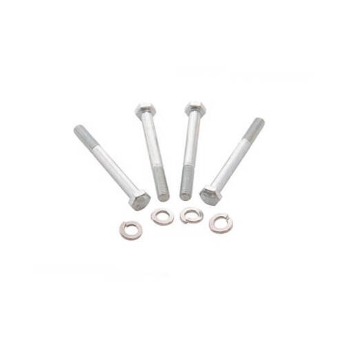 Scott Drake Classic Fan Spacer Bolts, Hex, 5/16-24 in. RH, Steel, Natural, 2.750 in. Length, For Ford, Kit
