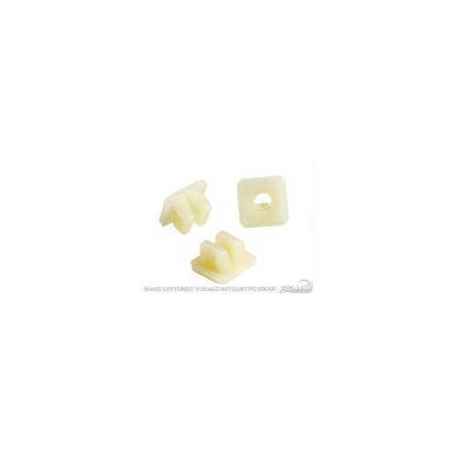 Scott Drake Classic License Plate Fastener Insert, Plastic, For Ford, Each