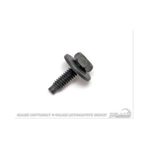 Scott Drake Exterior, Small Fender/Valance Bolt(Blk)