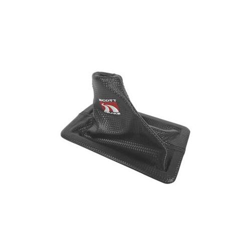 Drake Muscle Cars Manual Transmission Shift Boot, 2005-2009 For Ford Mustang, Vinyl, Carbon, Each