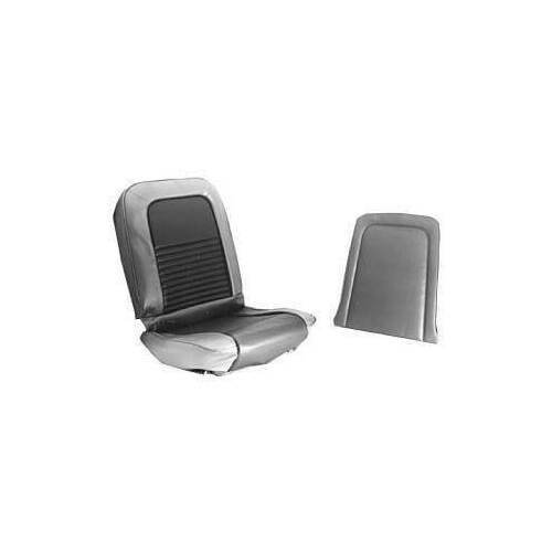 Scott Drake Classic Seat Upholstery Kit, 1967 For Ford Mustang Coupe, Full, Standard, Blue, Set