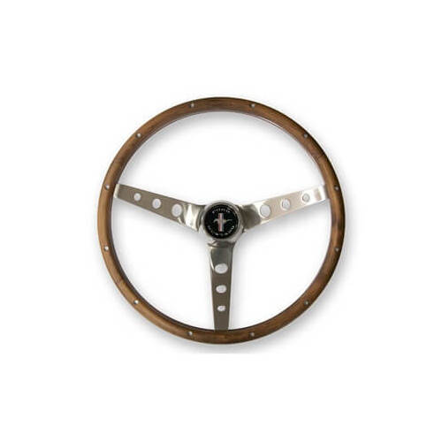 Scott Drake Classic 15 in. WOOD STEERING WHEEL