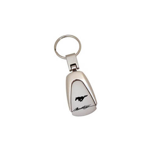 Scott Drake Classic Key Chain, Zinc, Silver, Running horse key chain (search our Accessory section for more new key chains), Each
