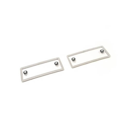 Scott Drake Classic Cowl Covers, Plexiglas, Clear, For Ford, Pair