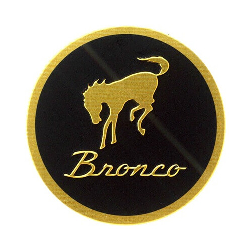 Scott Drake Classic Key Chain, Official Bronco Key Fob Emblem, Each