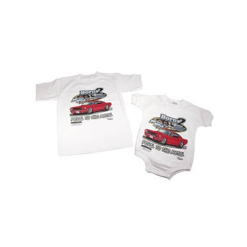 Scott Drake Classic T-Shirt, Cotton, Short Sleeve, Born2Cruz, 10/12 Toddler, Each