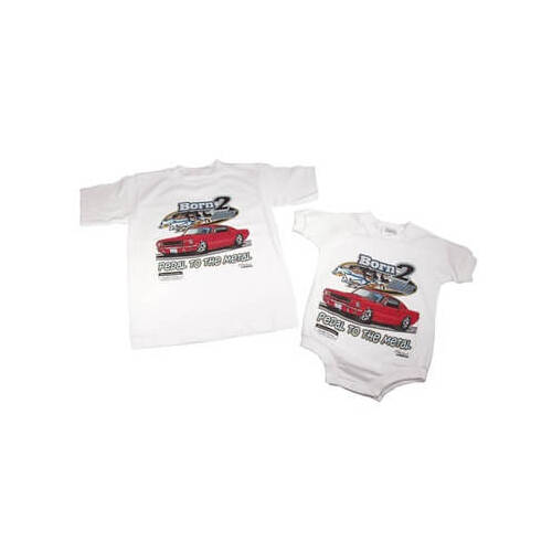 Scott Drake Classic T-Shirt, Cotton, Short Sleeve, Born2Cruz, 14/16 Toddler, Each